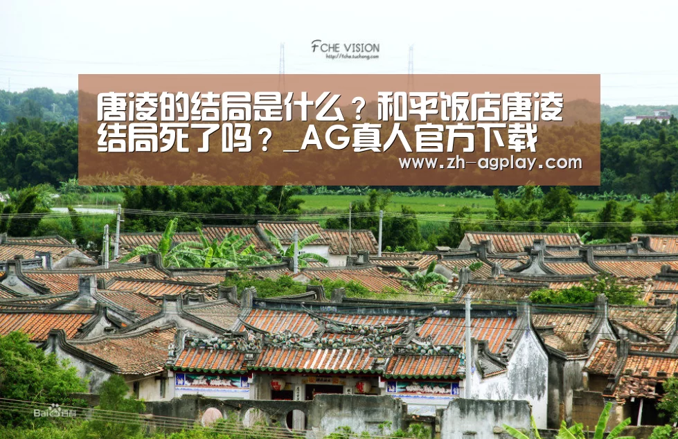 唐凌的结局是什么?和平饭店唐凌结局死了吗?_AG真人官方下载(图2) AG真人APP